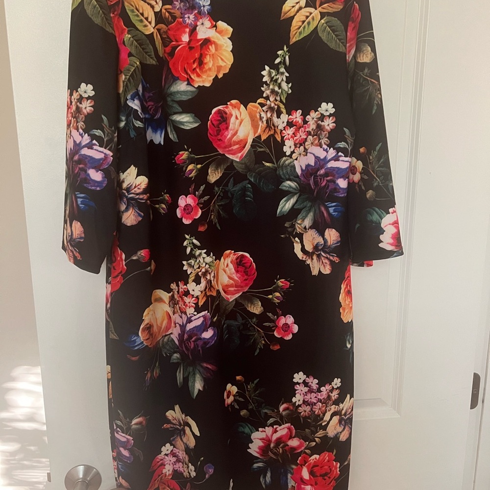 BECCA Pink and Purple 3/4 Sleeve Sundress for Weddings